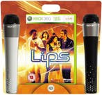 Lips + Motion Sensor Mics (Xbox 360), Verzenden, Gebruikt, Vanaf 7 jaar