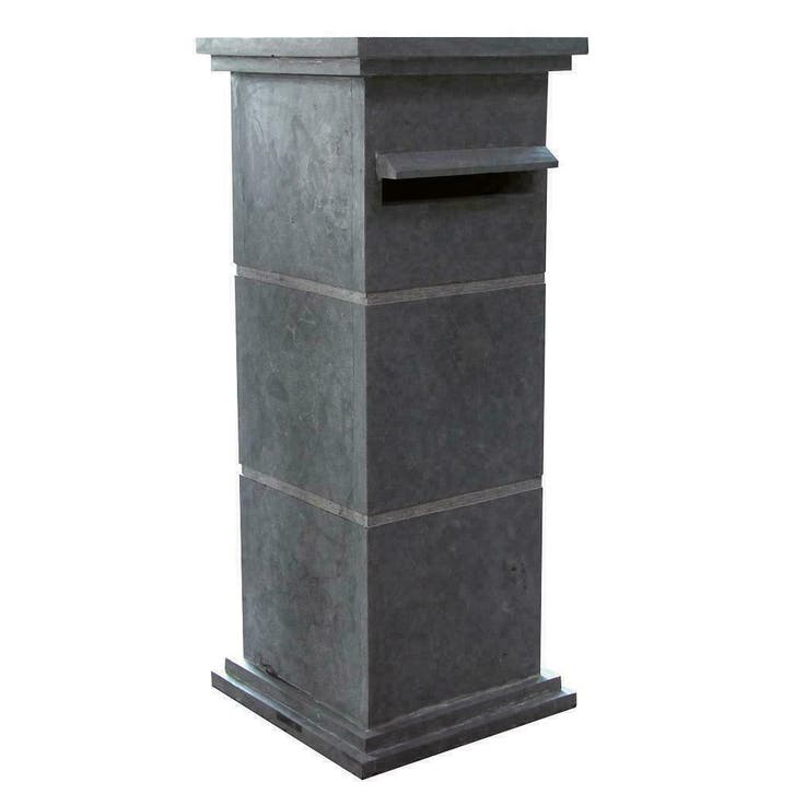 Hardstenen Brievenbus 4 Brievenbussen hardsteen 150KG! TIP!, Tuin en Terras, Brievenbussen, Nieuw, Beton, Staande brievenbus, Ophalen of Verzenden