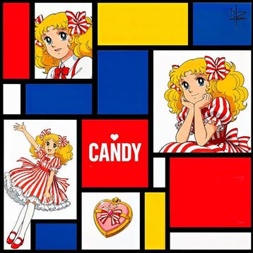 PLM-Art - Candy Mondrian