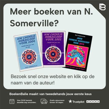 Jouw Chinese horoscoop voor 2009 - N. Somerville, Boeken, Verzenden, Gelezen, N. Somerville