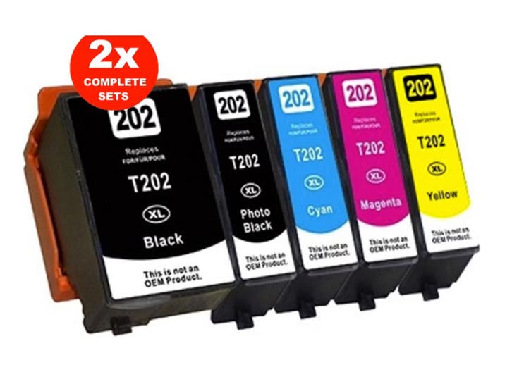 Epson 202XL - Inktcartridges - Hoge Capaciteit - Zwart (2, Computers en Software, Overige Computers en Software, Nieuw, Verzenden