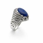 Zilver - Ring - Lapislazuli