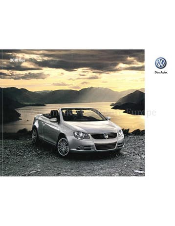2009 VOLKSWAGEN EOS BROCHURE ENGELS, Nieuw, Volkswagen, Author