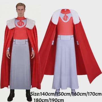 Invincible Thragg Cosplay Kostuum Jumpsuit met Mantel - Volw, Verzenden, Nieuw