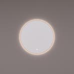 HIPP Design spiegel Rond Koper PVD met Indirecte LED, Huis en Inrichting, Woonaccessoires | Spiegels, Ophalen of Verzenden, Nieuw