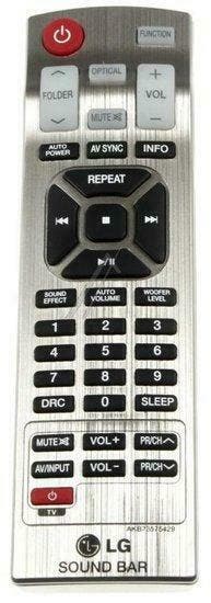 LG AKB73575429 afstandsbediening, Audio, Tv en Foto, Afstandsbedieningen, Verzenden, Nieuw