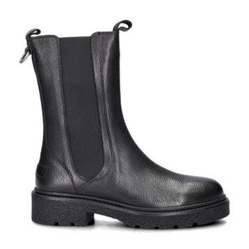 Shabbies Amsterdam Jacy Shelly chelseaboots voor dames, Shabbies Amsterdam, Verzenden, Zwart, Lage of Enkellaarzen