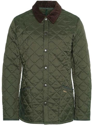 Barbour Heritage Liddesdale Quilted Jas Groen maat XS Heren, Kleding | Heren, Jassen | Winter, Verzenden, Nieuw, Groen, Barbour