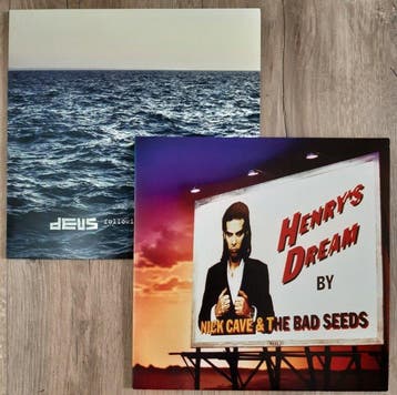 Nick Cave & The Bad Seeds, dEUS - Henrys Dream / Following, Nieuw in verpakking
