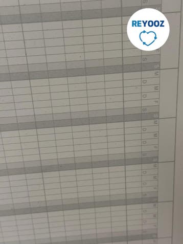 Whiteboard - 200x100cm met weekplanning en magnetische a..., Nieuw in verpakking