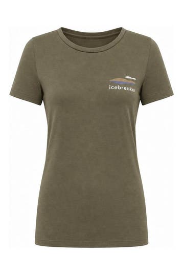 Icebreaker T-shirt in maat S Groen, Icebreaker, Verzenden, Zo goed als nieuw, Groen