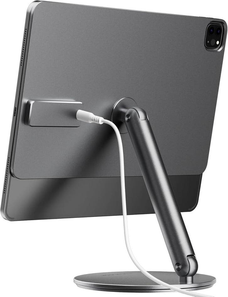 Magnetische iPad Houder 13 inch | Aluminium | Laatste Stuk!, Computers en Software, Dockingstations, Tablet, Nieuw, Docking station