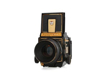 Mamiya RB67 Pro SD Gold KL 127mm f/3.5 50 Years, Ophalen of Verzenden, Zo goed als nieuw