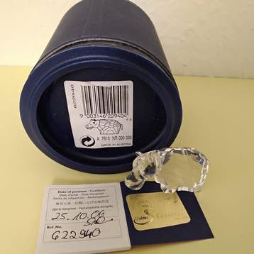 Swarovski - Beeldje - Hippo - 622940 - Kristal