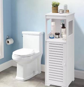 Staande Badkamer Opbergkast – Compacte PVC Organizer 28×25×9, Verzenden, Nieuw