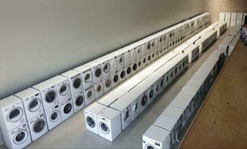 Droger Bosch-Siemens AEG condensdroger warmtepompdroger, 6 tot 8 kg, Ophalen of Verzenden, Zo goed als nieuw, Voorlader