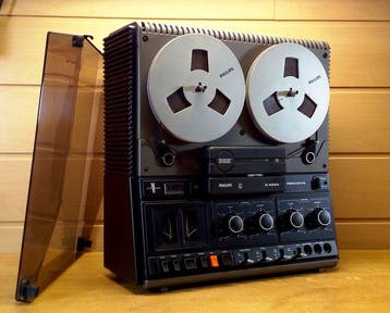 Philips - N 4504 3-motor, 3-hoofd 4-spoor stereo, Nieuw
