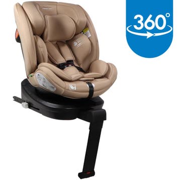 MamaLoes Lio Nougat 40-150 cm 360° i-Size Autostoel, Verzenden, Nieuw, 15 t/m 36 kg, Isofix