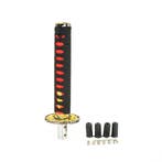 SK-Import Pookknop Samurai Zwart, Ophalen of Verzenden, Nieuw