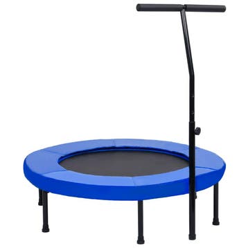 vidaXL Fitnesstrampoline met handgreep en veiligheidsmat 102, Kinderen en Baby's, Speelgoed | Buiten | Trampolines, Verzenden