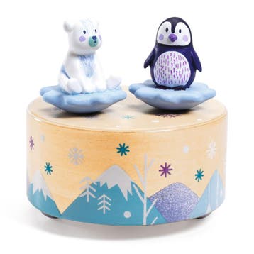 Djeco muziekdoosje Ice park melody  van €25,99 voor €23,39, Ophalen of Verzenden, Nieuw