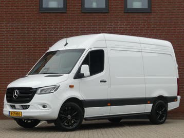 Zakelijke Lease |  Mercedes-Benz Sprinter 317 CDI L2H2 LED/C, Automaat, Gebruikt, Euro 6, Wit