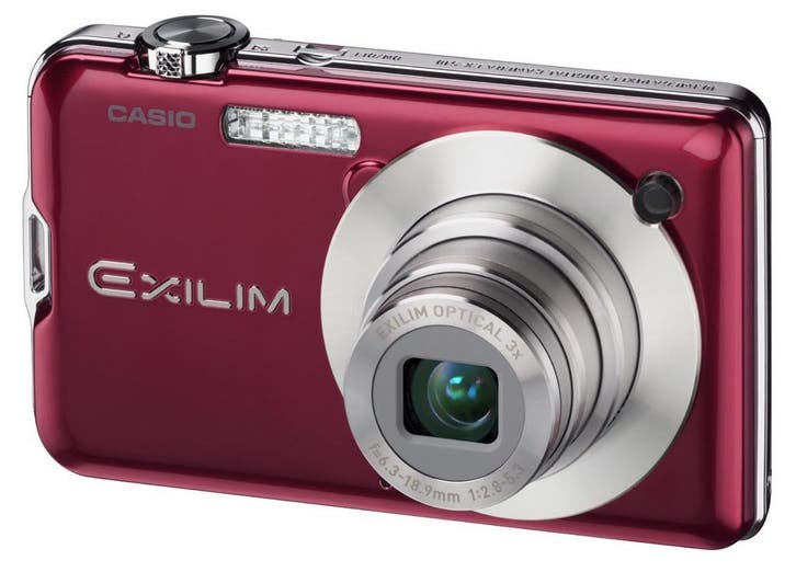 Casio Exilim EX-S10 Digitale Compact Camera - Rood (In doos), Audio, Tv en Foto, Fotocamera's Digitaal, Zo goed als nieuw, Verzenden
