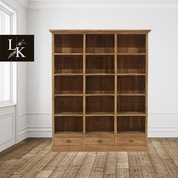 Boekenkast 165 cm met lades – ook in kleur leverbaar, Huis en Inrichting, Kasten | Boekenkasten, 200 cm of meer, 150 tot 200 cm