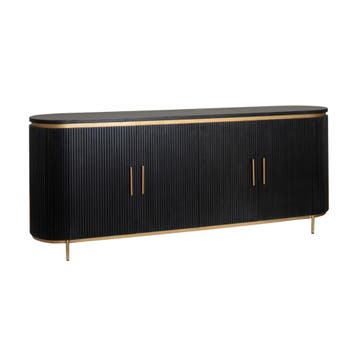 *WOONWINKEL* Tower Living Rivello Dressoir Ovaal Met Messing, Verzenden, Nieuw