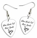 Plectrum ketting van When Words Fail Music Speaks, Ophalen of Verzenden, Nieuw