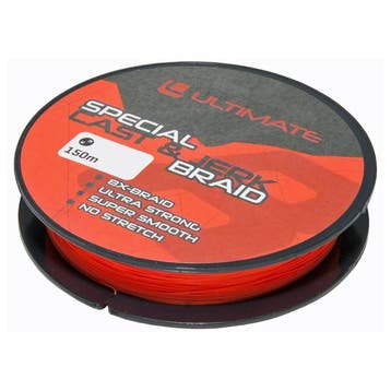 Ultimate Special Cast & Jerk Braid Fluo Red 0,23mm 16kg 150m, Verzenden, Nieuw, Vislijn