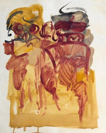 Marcus de Vestele (1941-2024) - Composition Cobra figurative