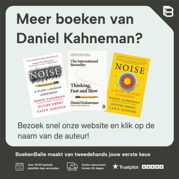 Ons feilbare denken - Daniel Kahneman 9789047009009, Boeken, Verzenden, Gelezen, Daniel Kahneman