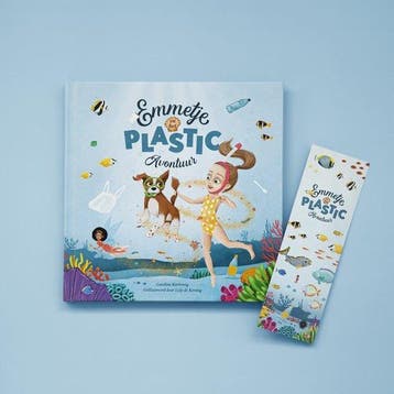 Emmetje en het plastic-avontuur - Kinderboek - Illustraties, Verzenden, Gelezen, Caroline Korteweg