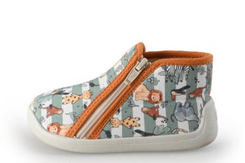 Milo &amp; Mila Pantoffels Jongens in maat 23 Groen, Kinderen en Baby's, Kinderkleding | Schoenen en Sokken, Verzenden, Jongen of Meisje