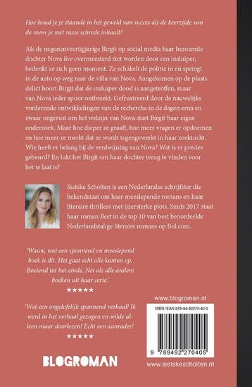 De jacht op Nova 9789492270405 Sietske Scholten, Verzenden, Gelezen, Sietske Scholten
