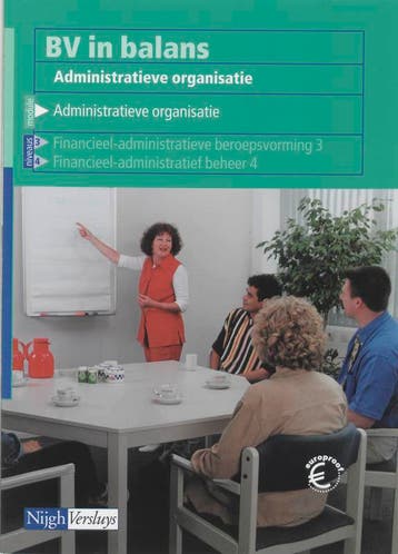 BV in balans Administratieve organisatie - J.C. Hogenbirk, Verzenden, Zo goed als nieuw, J.C. Hogenbirk