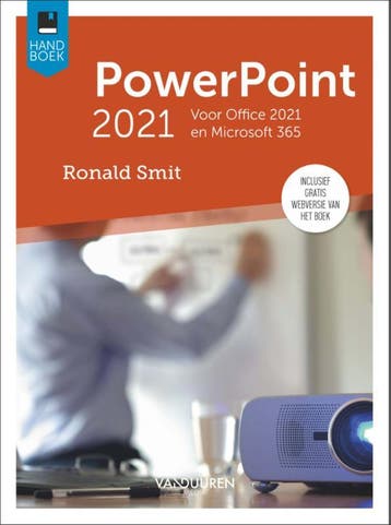 Handboek PowerPoint 2021 9789463562522, Zo goed als nieuw