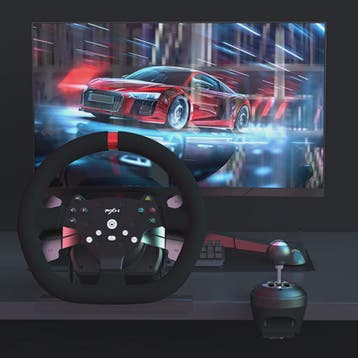 PXN A7 Gaming Shifter: 6+R Versnellingen, P-Brake & High-Low, Verzenden, Nieuw