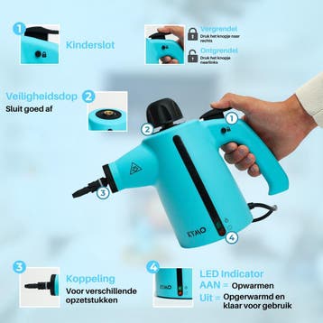 Kymo Handstoomreiniger Plus - Reinigingsmachine -, Ophalen of Verzenden, Zo goed als nieuw