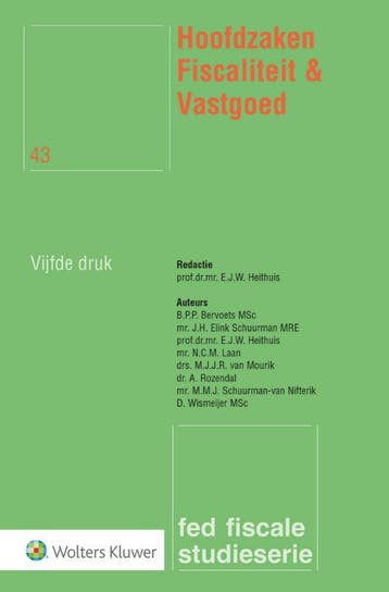 Hoofdzaken Fiscaliteit  Vastgoed 9789013177824, Boeken, Zo goed als nieuw