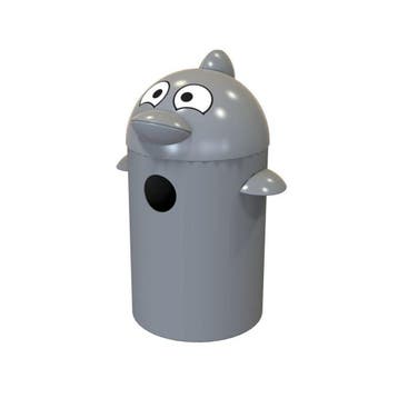 DolphinBuddy (buiten)afvalbak - 55 ltr - grijs, Verzenden, Nieuw