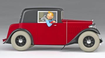 Moulinsart/Hachette - Tintin - 1 - Voiture 1/24 - La, Nieuw