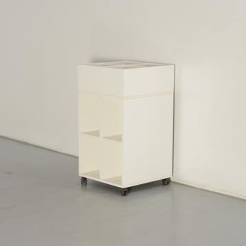 Officenow vakkenkast, wit, 99 x 55 cm, verrijdbaar, Ophalen of Verzenden, Nieuw in verpakking