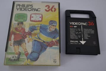 Electronic Soccer (VIDEOPAC 36), Spelcomputers en Games, Spelcomputers | Overige, Verzenden, Zo goed als nieuw