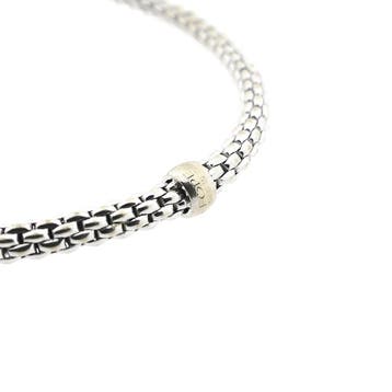 Fope witgouden armband met diamant; 0,15 ct.; 18 karaat;..., Gebruikt, Ophalen of Verzenden, Met edelsteen, Goud