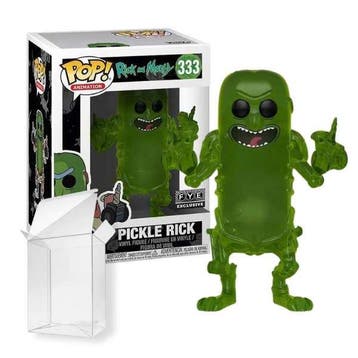 Funko Pop!  Rick and Morty  Pickle Rick Translucent 333 FYE, Verzenden, Nieuw