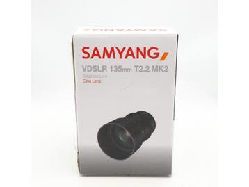 Samyang 135mm T2.2 VDSLR MK2 MFT - Video-objectief - Tweede, Verzenden, Nieuw