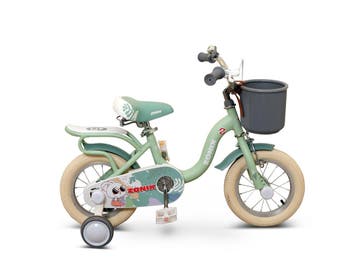 Zonix Meisjesfiets 12 Inch Pastelgroen Kinderfiets Met, Ophalen of Verzenden, Nieuw, Zonix