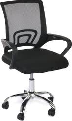 Ergonomische Stoel Zwart Mesh | Premium | OP=OP, Huis en Inrichting, Banken | Bankstellen, Eenpersoons, Minder dan 75 cm, Hoekbank